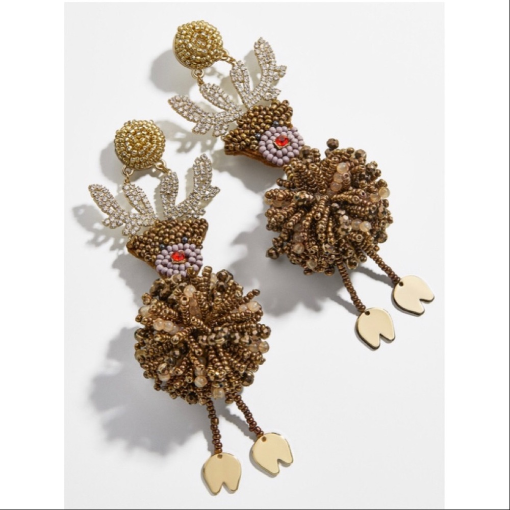 Holiday Reindeer Earrings